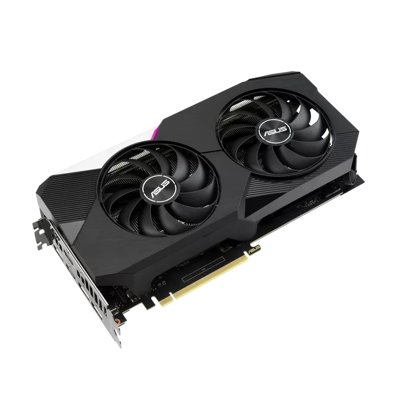 ASUS Graphic Card Dual GeForce RTX 3060 Ti Edition 8GB GDDR6 ASUS Graphic Card Dual GeForce RTX 3060 Ti Edition 8GB GDDR6